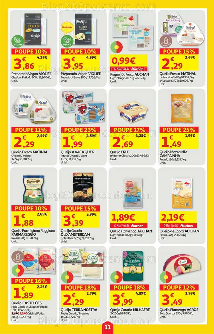 Antevisão Folheto AUCHAN Promoções de 12 a 18 fevereiro