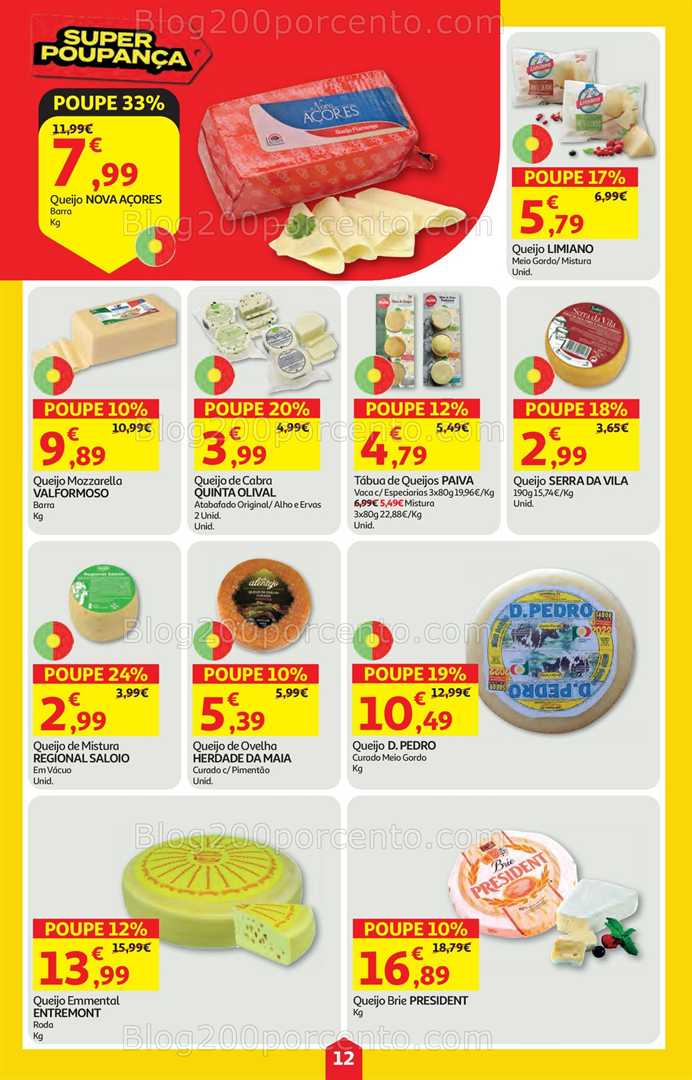 Antevisão Folheto AUCHAN Promoções de 12 a 18 fevereiro