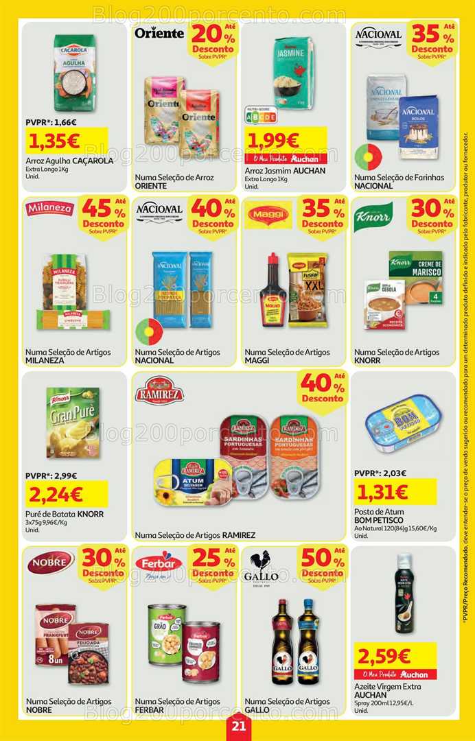 Antevisão Folheto AUCHAN Promoções de 12 a 18 fevereiro