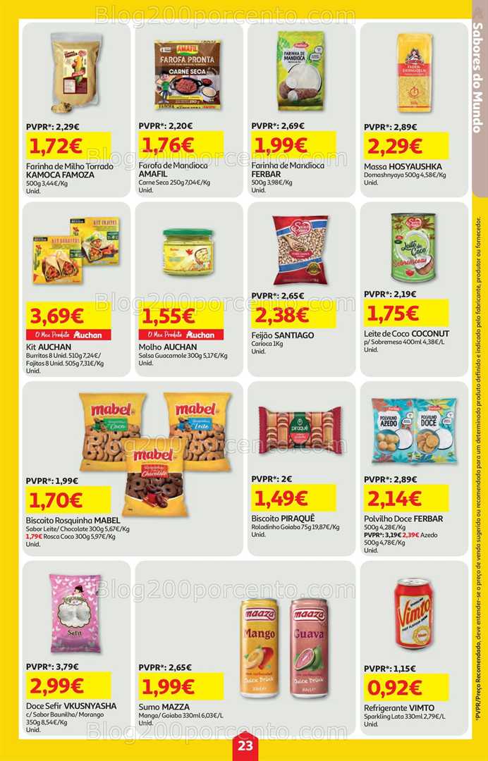 Antevisão Folheto AUCHAN Promoções de 12 a 18 fevereiro
