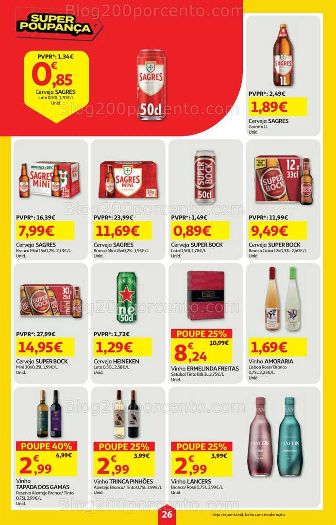 Antevisão Folheto AUCHAN Promoções de 12 a 18 fevereiro