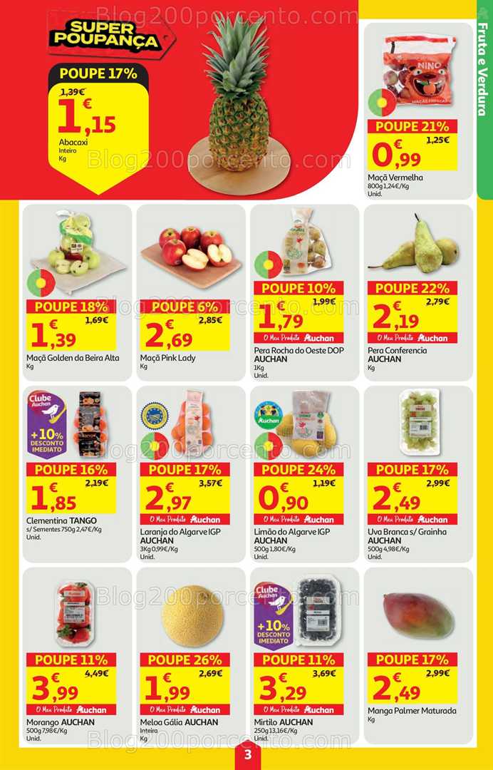 Antevisão Folheto AUCHAN Promoções de 12 a 18 fevereiro