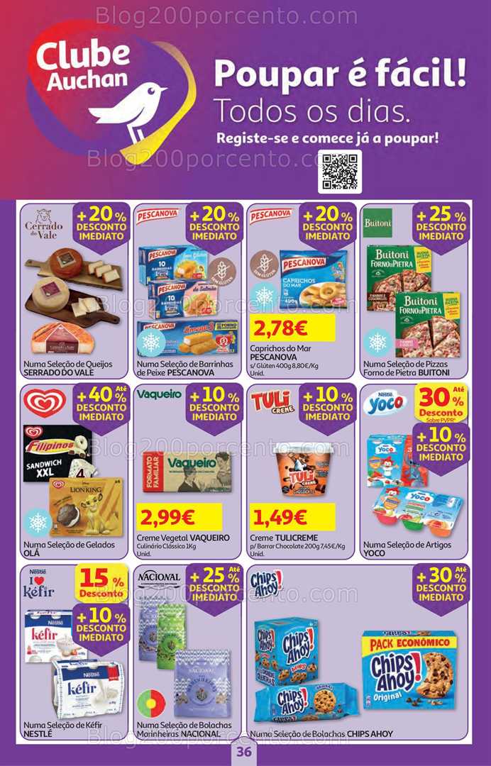 Antevisão Folheto AUCHAN Promoções de 12 a 18 fevereiro