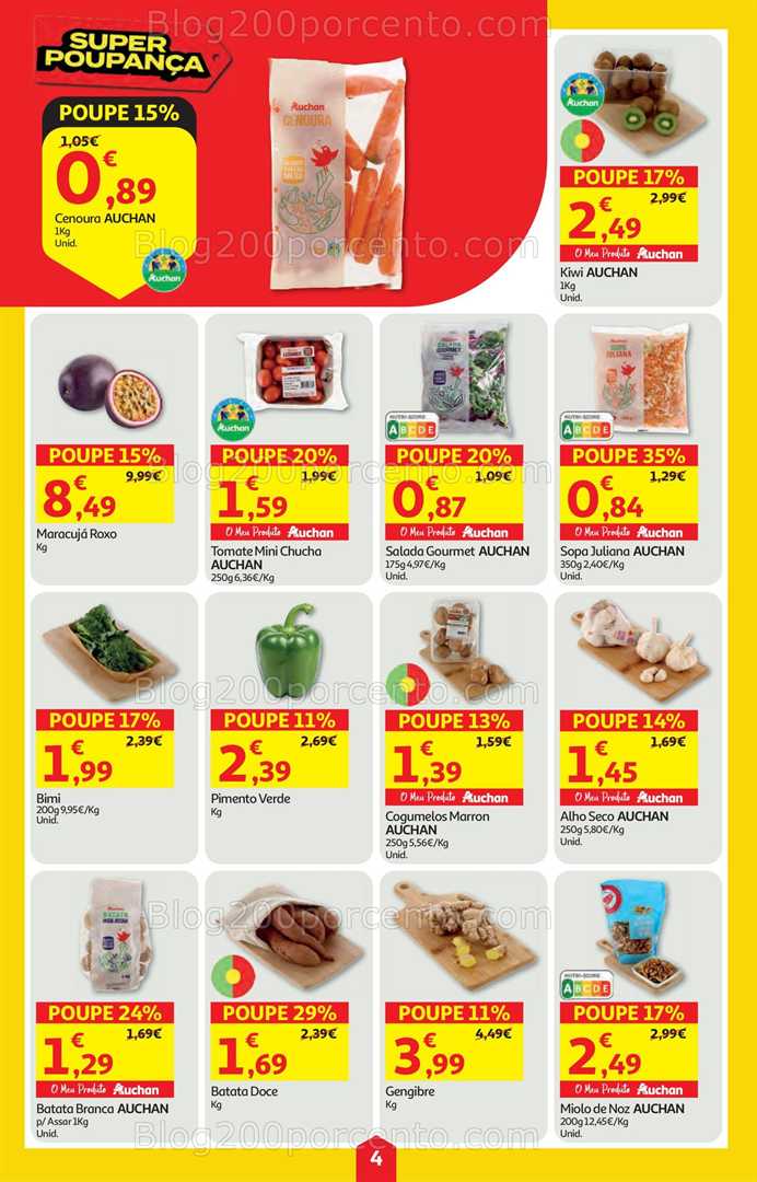 Antevisão Folheto AUCHAN Promoções de 12 a 18 fevereiro