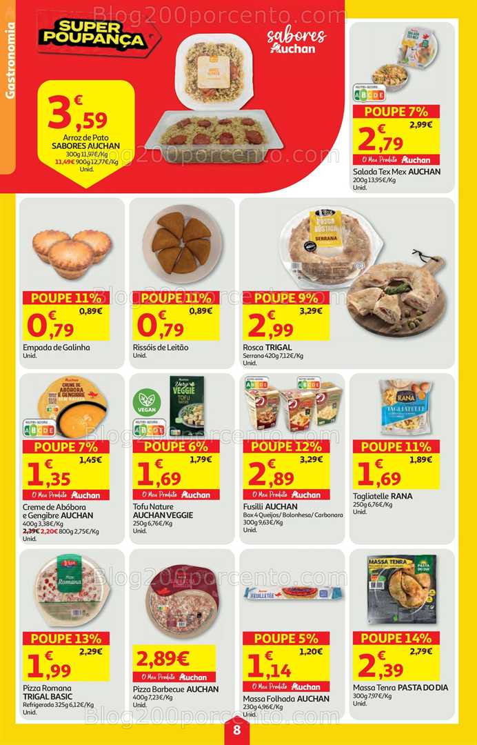 Antevisão Folheto AUCHAN Promoções de 12 a 18 fevereiro