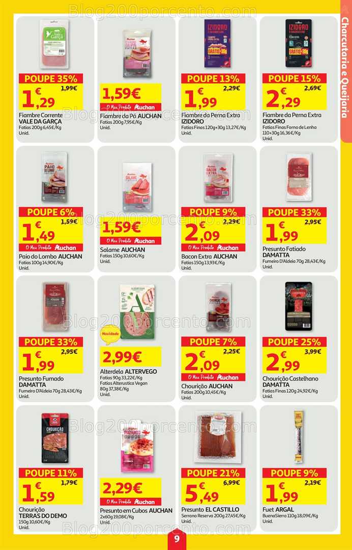 Antevisão Folheto AUCHAN Promoções de 12 a 18 fevereiro