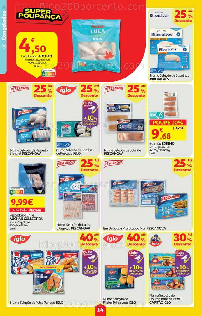 Antevisão Folheto AUCHAN Super Poupança Promoções de 5 a 11 fevereiro