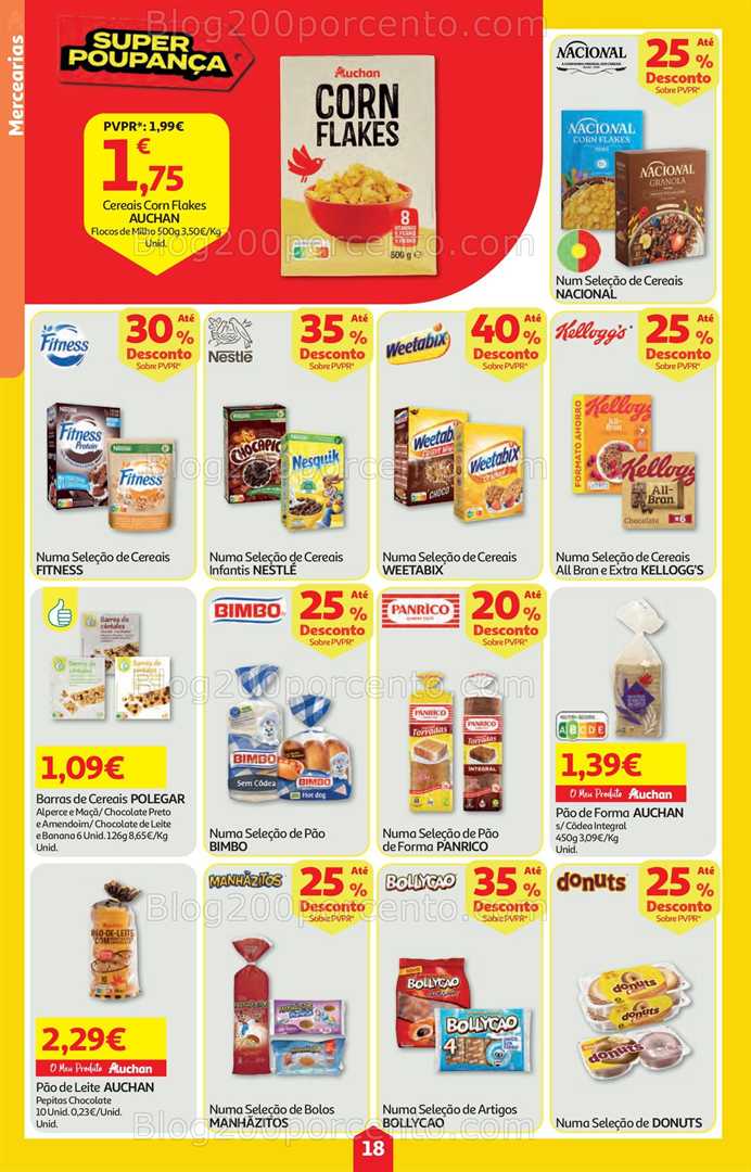 Antevisão Folheto AUCHAN Super Poupança Promoções de 5 a 11 fevereiro