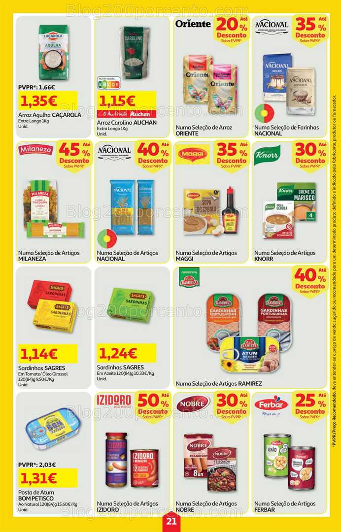 Antevisão Folheto AUCHAN Super Poupança Promoções de 5 a 11 fevereiro