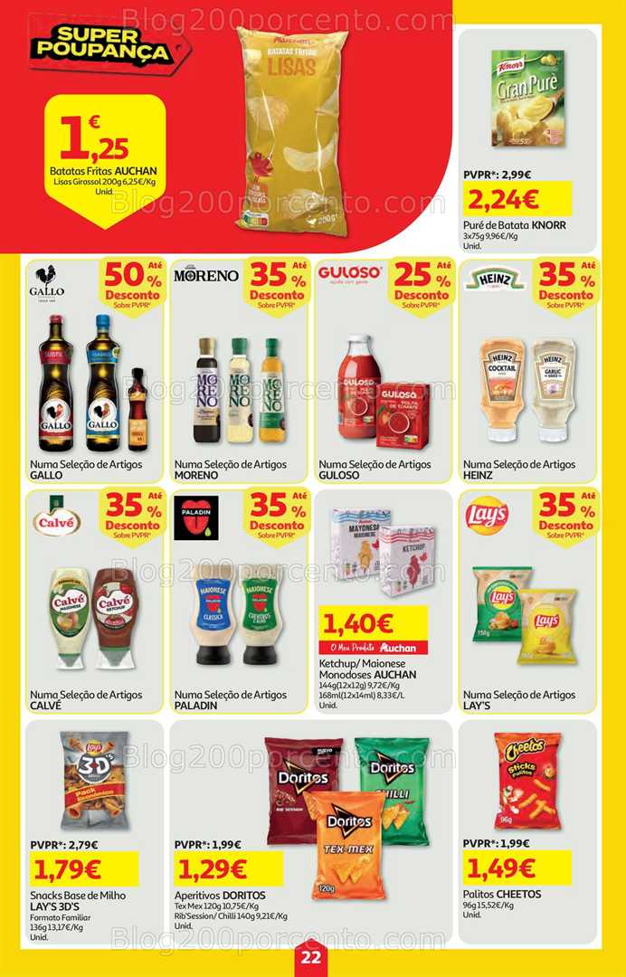 Antevisão Folheto AUCHAN Super Poupança Promoções de 5 a 11 fevereiro