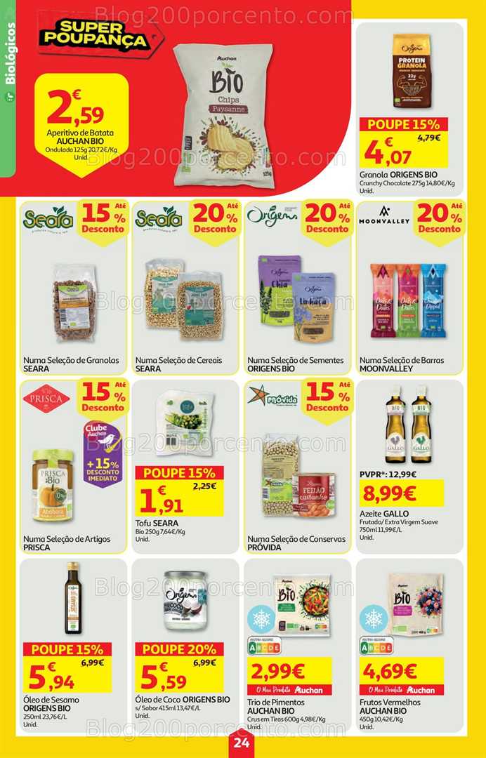Antevisão Folheto AUCHAN Super Poupança Promoções de 5 a 11 fevereiro