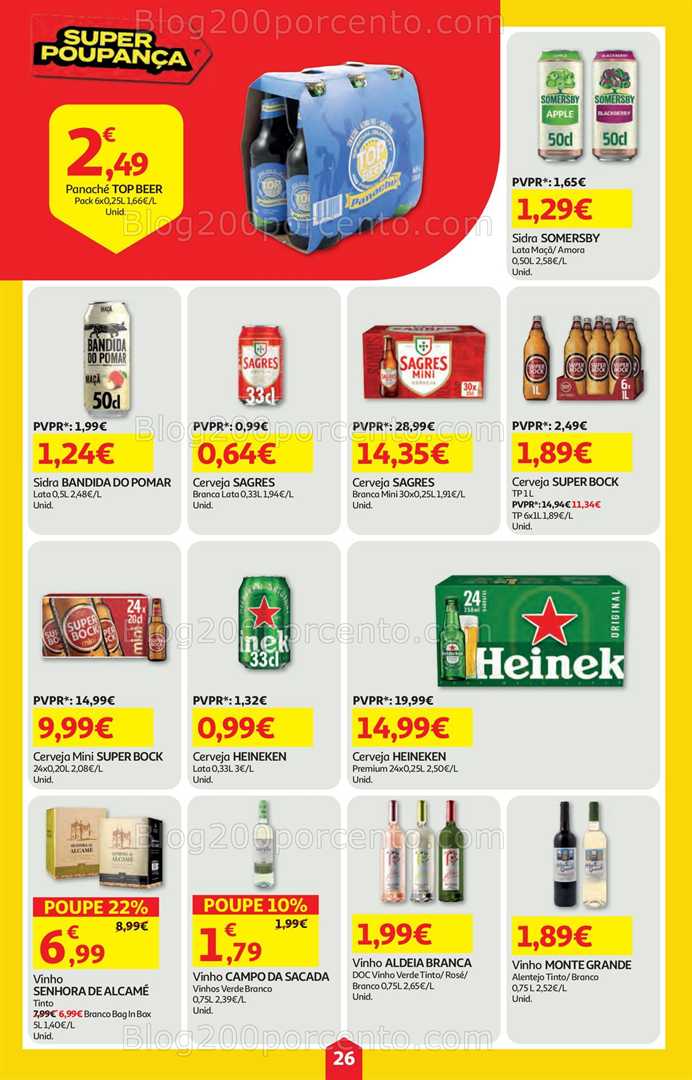 Antevisão Folheto AUCHAN Super Poupança Promoções de 5 a 11 fevereiro