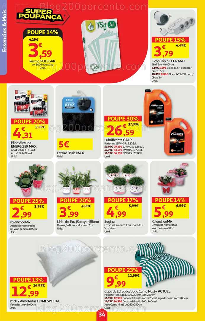 Antevisão Folheto AUCHAN Super Poupança Promoções de 5 a 11 fevereiro