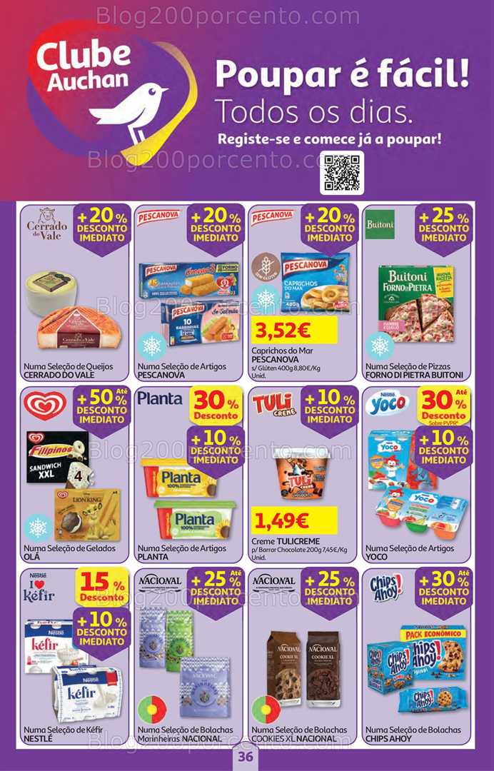 Antevisão Folheto AUCHAN Super Poupança Promoções de 5 a 11 fevereiro