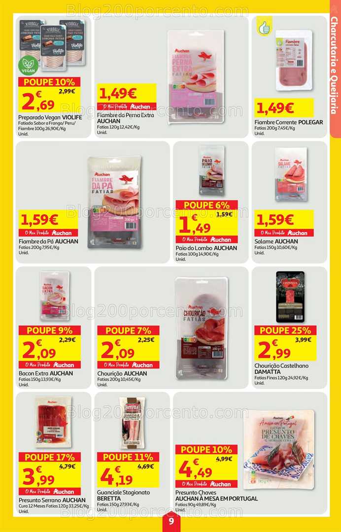 Antevisão Folheto AUCHAN Super Poupança Promoções de 5 a 11 fevereiro