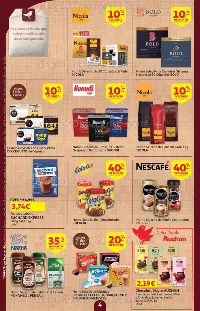 Antevisão Folheto AUCHAN Promoções de 6 a 16 fevereiro