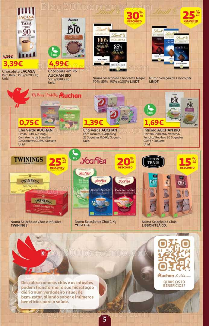 Antevisão Folheto AUCHAN Promoções de 6 a 16 fevereiro