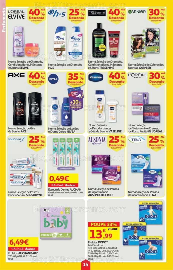 Antevisão Folheto AUCHAN - MINIPREÇO Promoções de 12 a 18 fevereiro