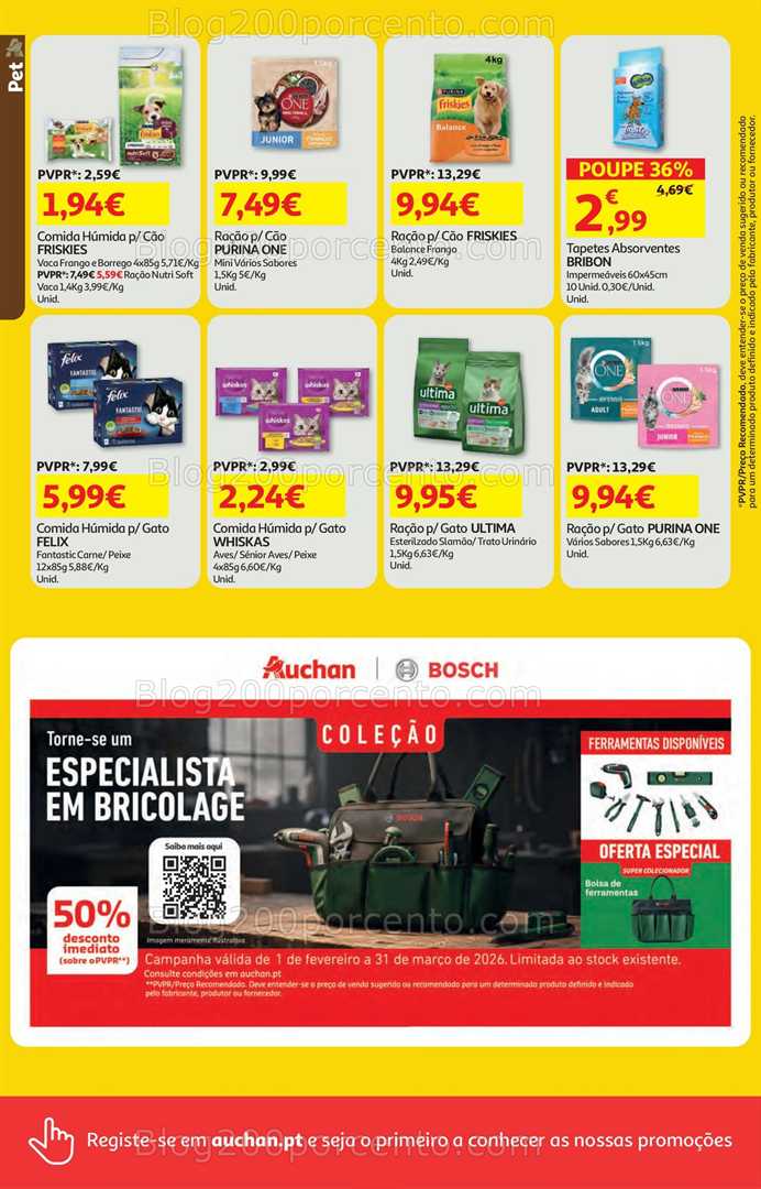 Antevisão Folheto AUCHAN - MINIPREÇO Promoções de 12 a 18 fevereiro