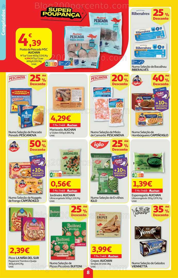 Antevisão Folheto AUCHAN - MINIPREÇO Promoções de 12 a 18 fevereiro