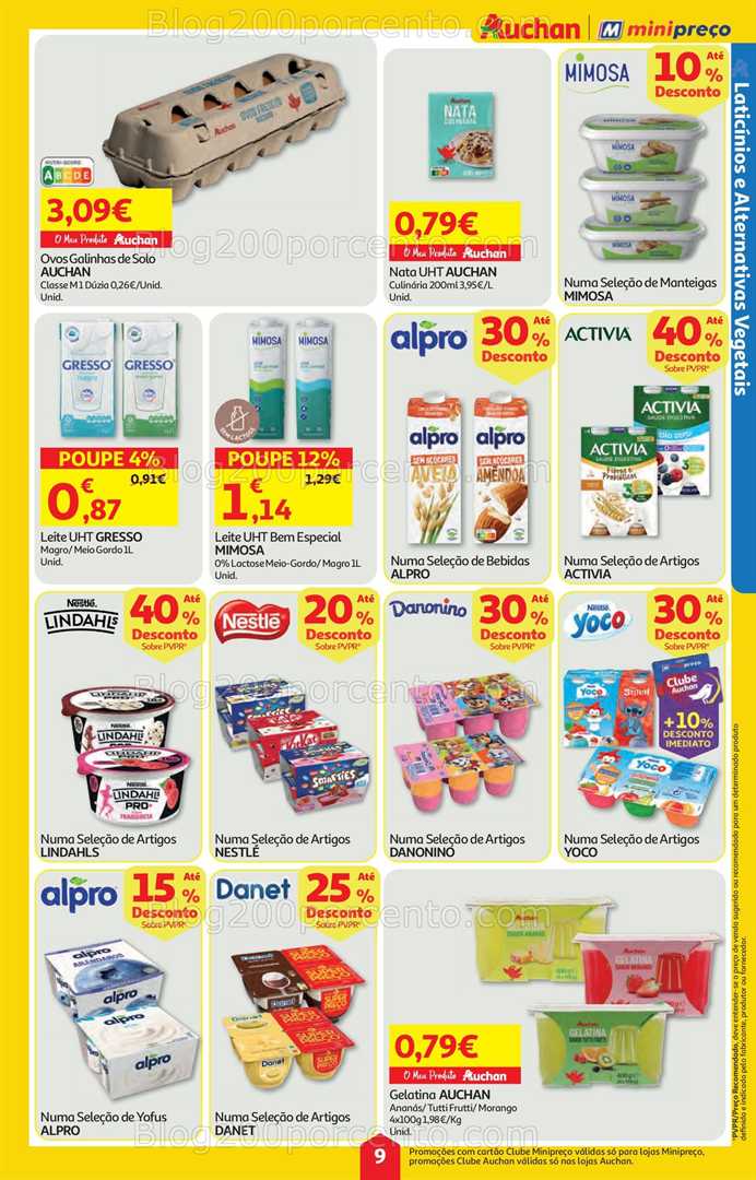 Antevisão Folheto AUCHAN - MINIPREÇO Promoções de 12 a 18 fevereiro