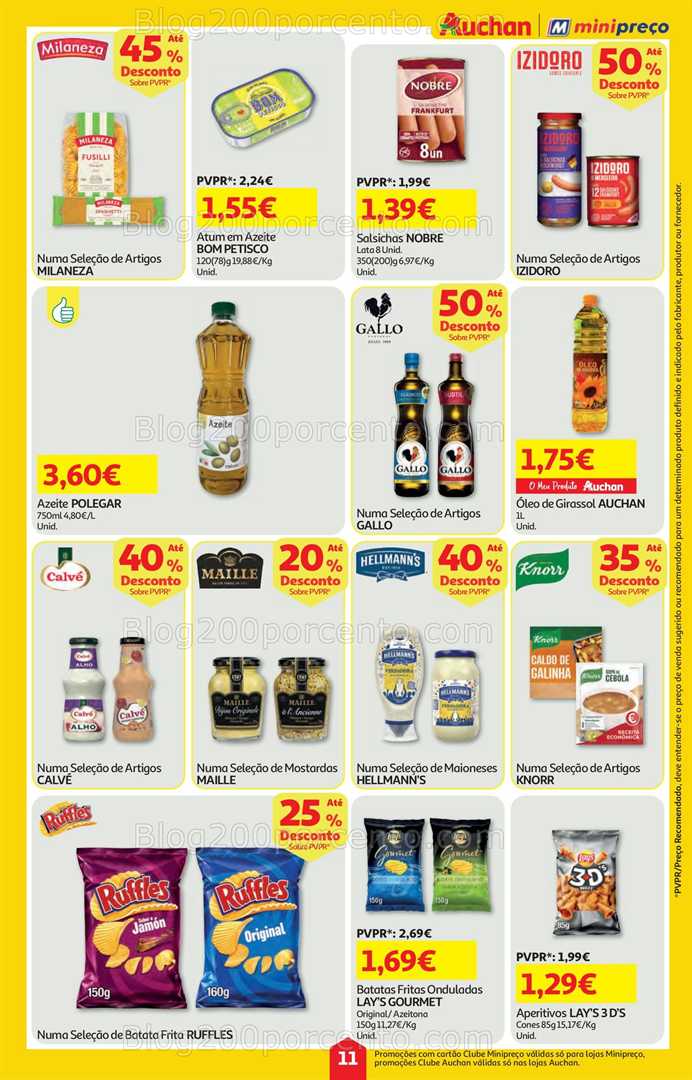 Antevisão Folheto MINIPREÇO - AUCHAN Promoções de 19 a 25 fevereiro