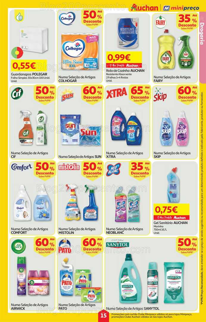 Antevisão Folheto MINIPREÇO - AUCHAN Promoções de 19 a 25 fevereiro
