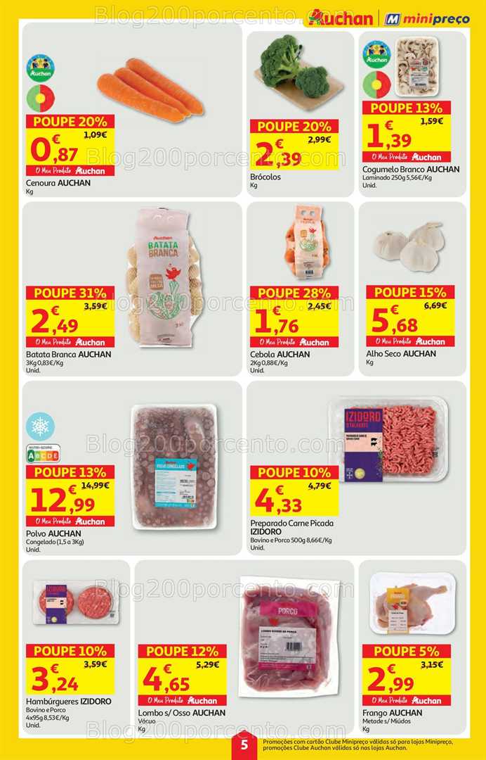 Antevisão Folheto MINIPREÇO - AUCHAN Promoções de 19 a 25 fevereiro