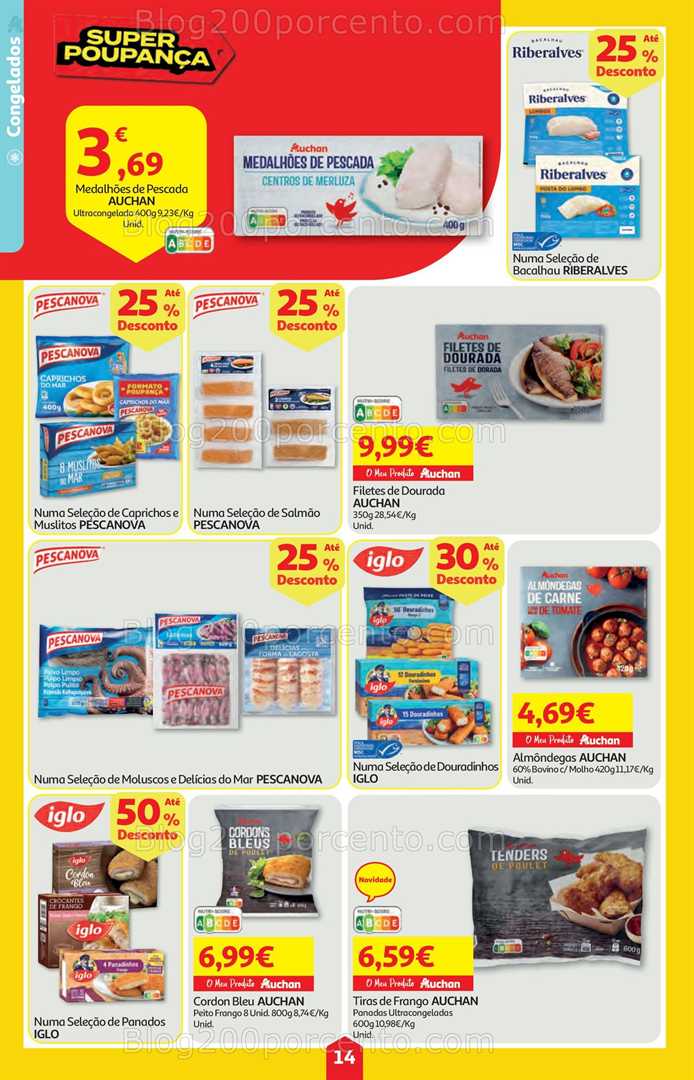Antevisão Folheto AUCHAN Super Poupança Promoções de 19 a 25 fevereiro