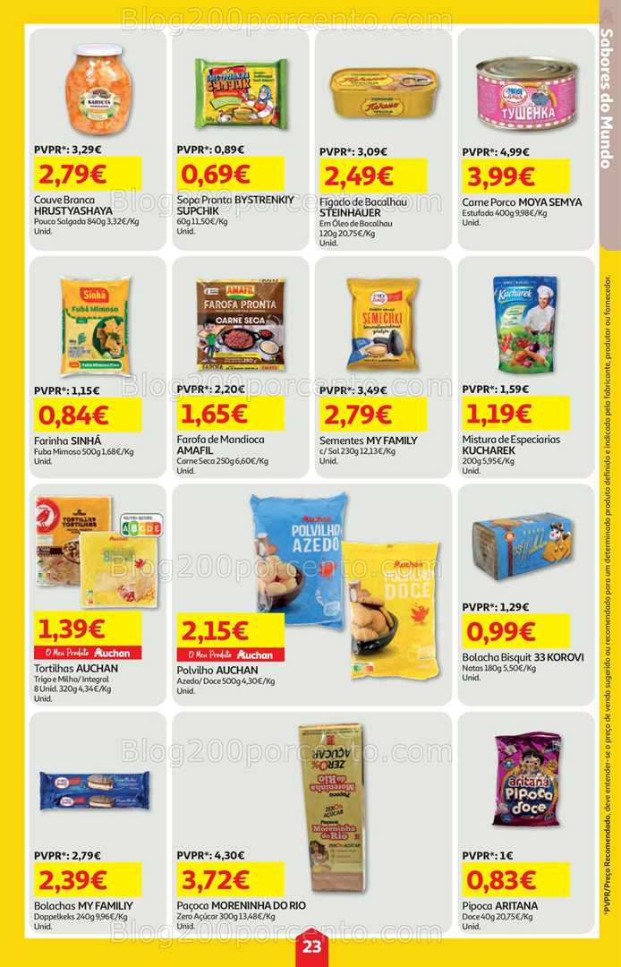 Antevisão Folheto AUCHAN Super Poupança Promoções de 19 a 25 fevereiro