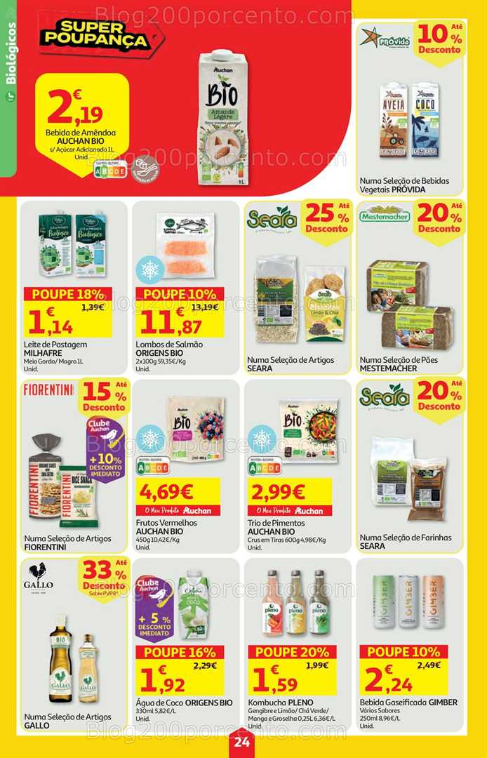 Antevisão Folheto AUCHAN Super Poupança Promoções de 19 a 25 fevereiro