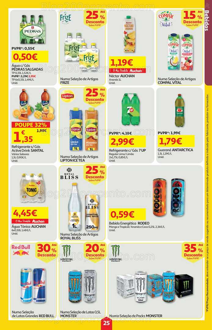 Antevisão Folheto AUCHAN Super Poupança Promoções de 19 a 25 fevereiro