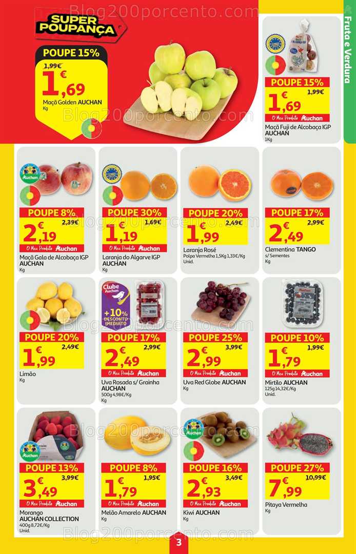 Antevisão Folheto AUCHAN Super Poupança Promoções de 19 a 25 fevereiro