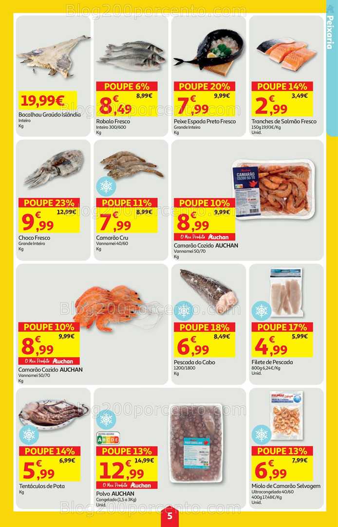 Antevisão Folheto AUCHAN Super Poupança Promoções de 19 a 25 fevereiro