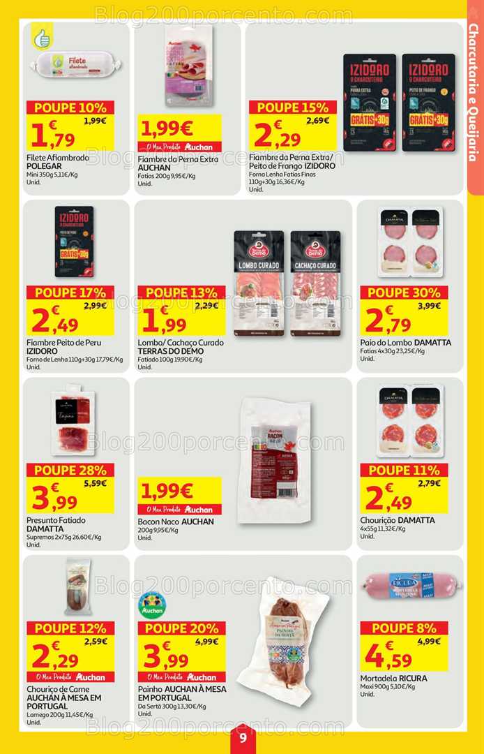 Antevisão Folheto AUCHAN Super Poupança Promoções de 19 a 25 fevereiro