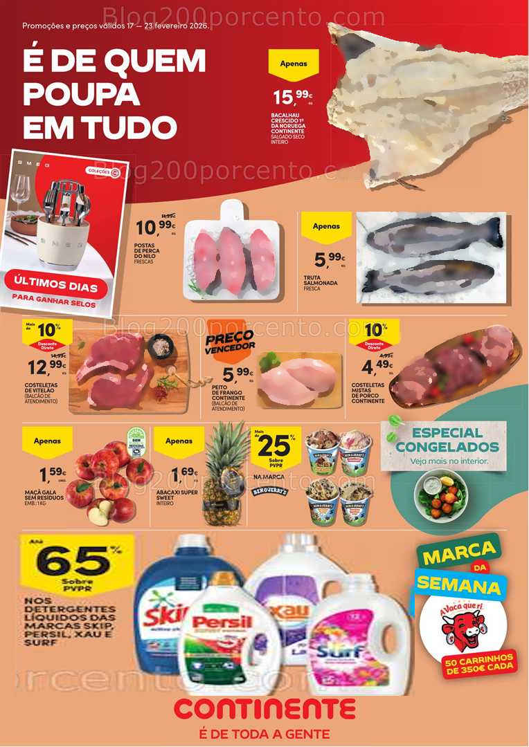 Antevisão Folheto CONTINENTE Promoções de 17 a 23 fevereiro - Edição Digital