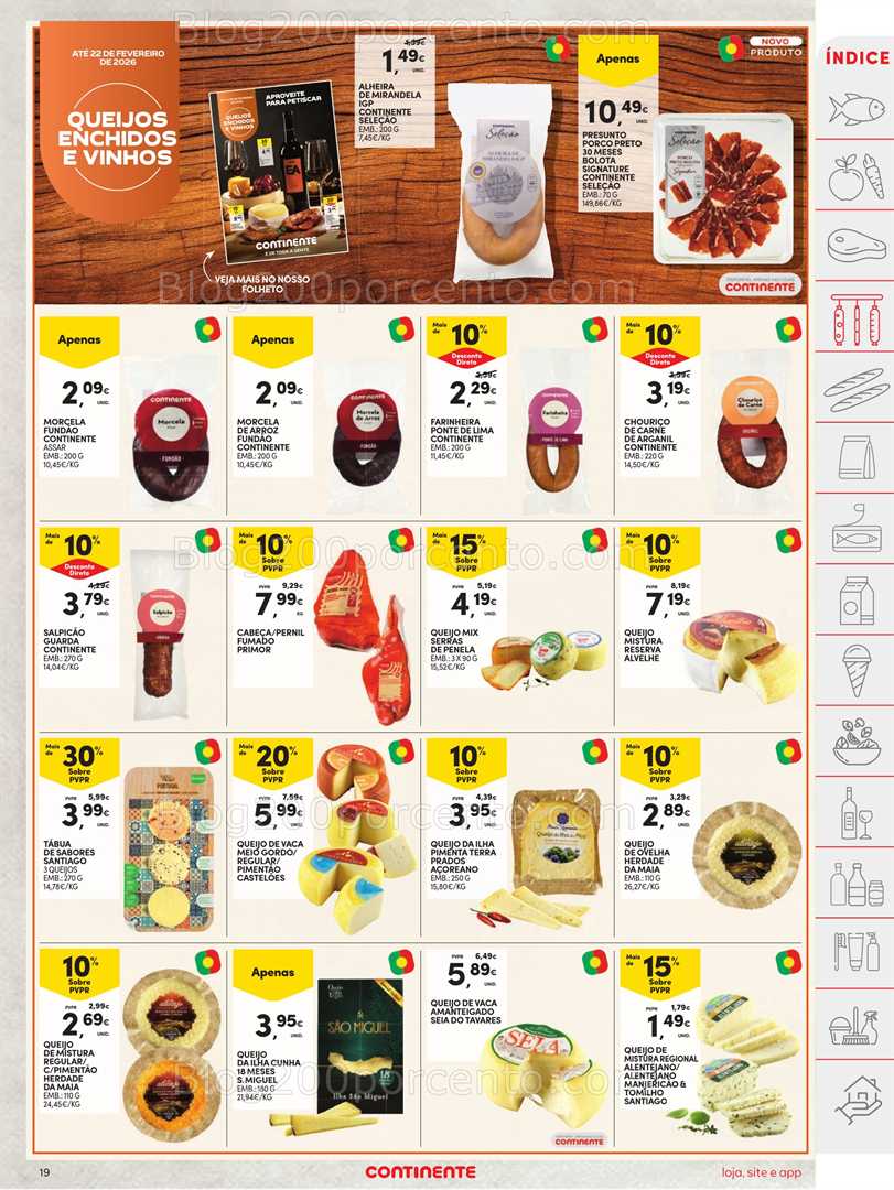 Antevisão Folheto CONTINENTE Promoções de 17 a 23 fevereiro - Edição Digital