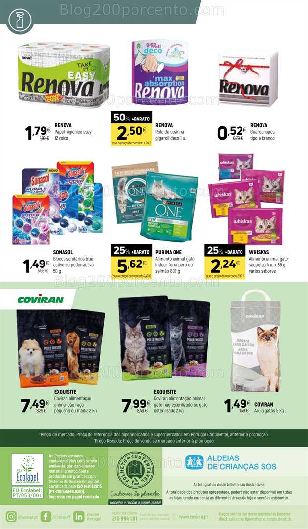 Antevisão Folheto COVIRAN Promoções 10 a 22 fevereiro