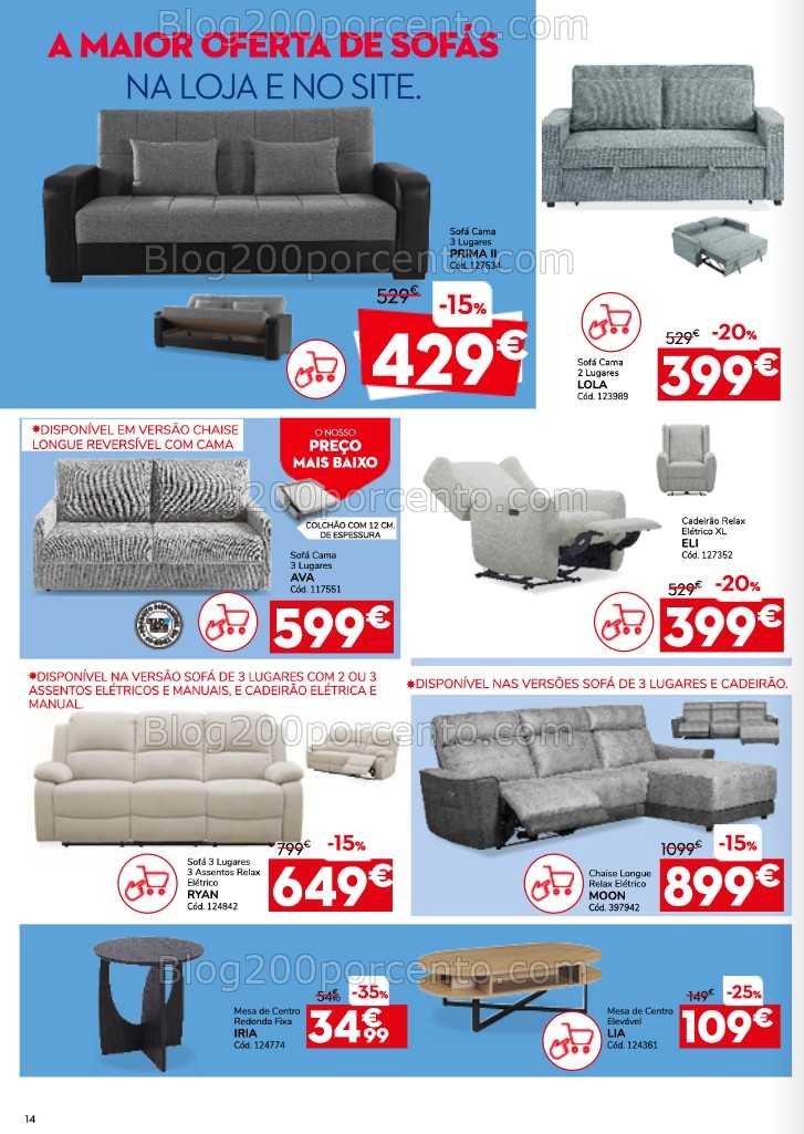 Antevisão Folheto CONFORAMA Promoções de 5 a 25 fevereiro