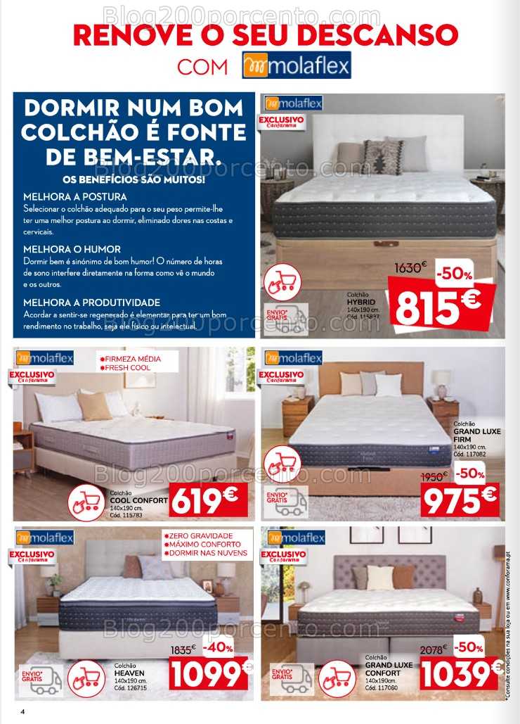 Antevisão Folheto CONFORAMA Promoções de 5 a 25 fevereiro