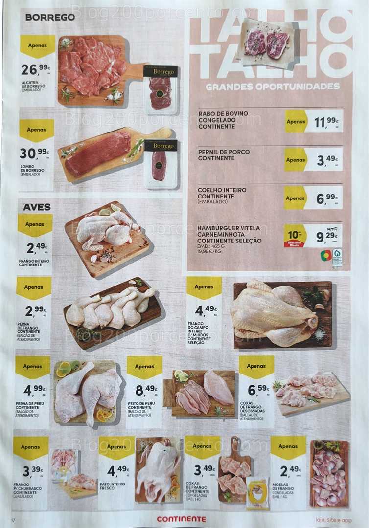 Antevisão Folheto CONTINENTE Promoções 17 a 23 fevereiro