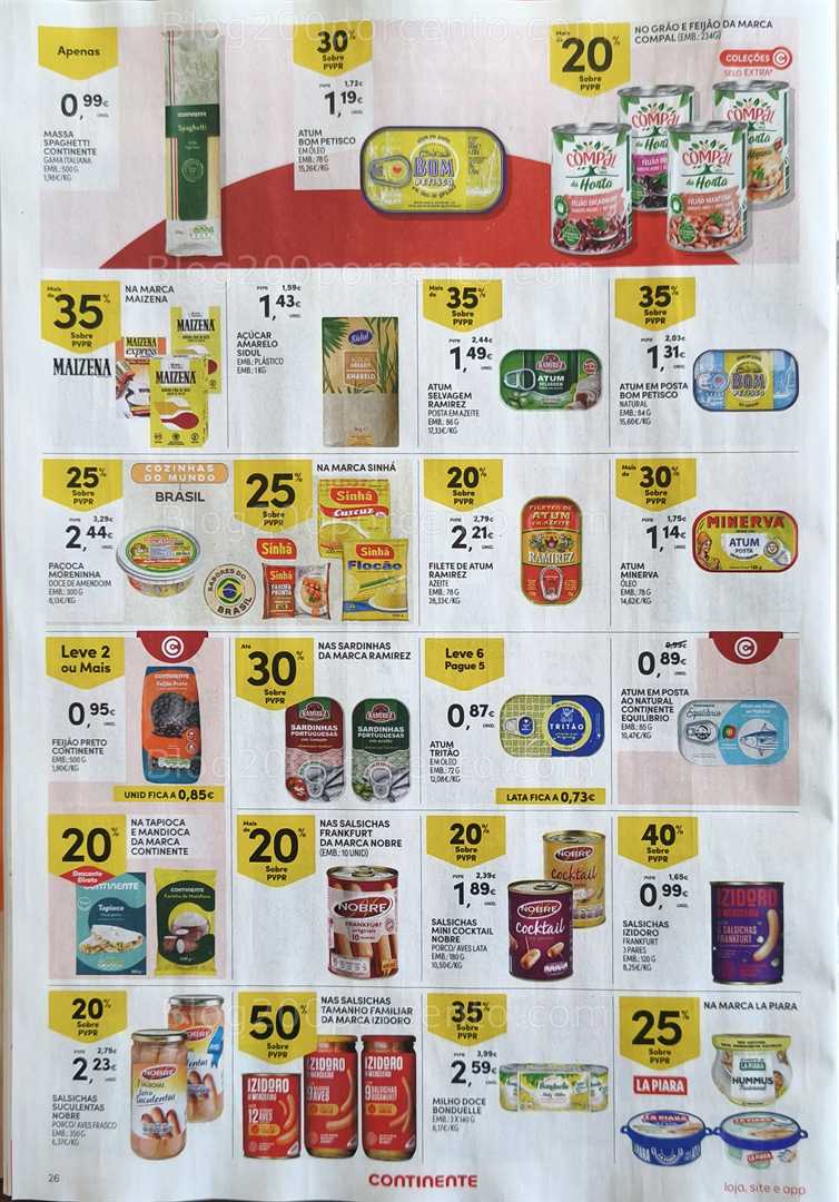 Antevisão Folheto CONTINENTE Promoções 17 a 23 fevereiro