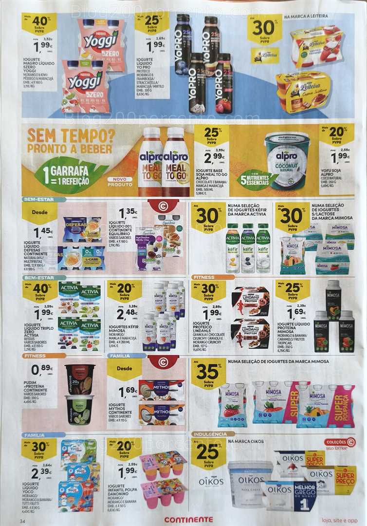 Antevisão Folheto CONTINENTE Promoções 17 a 23 fevereiro