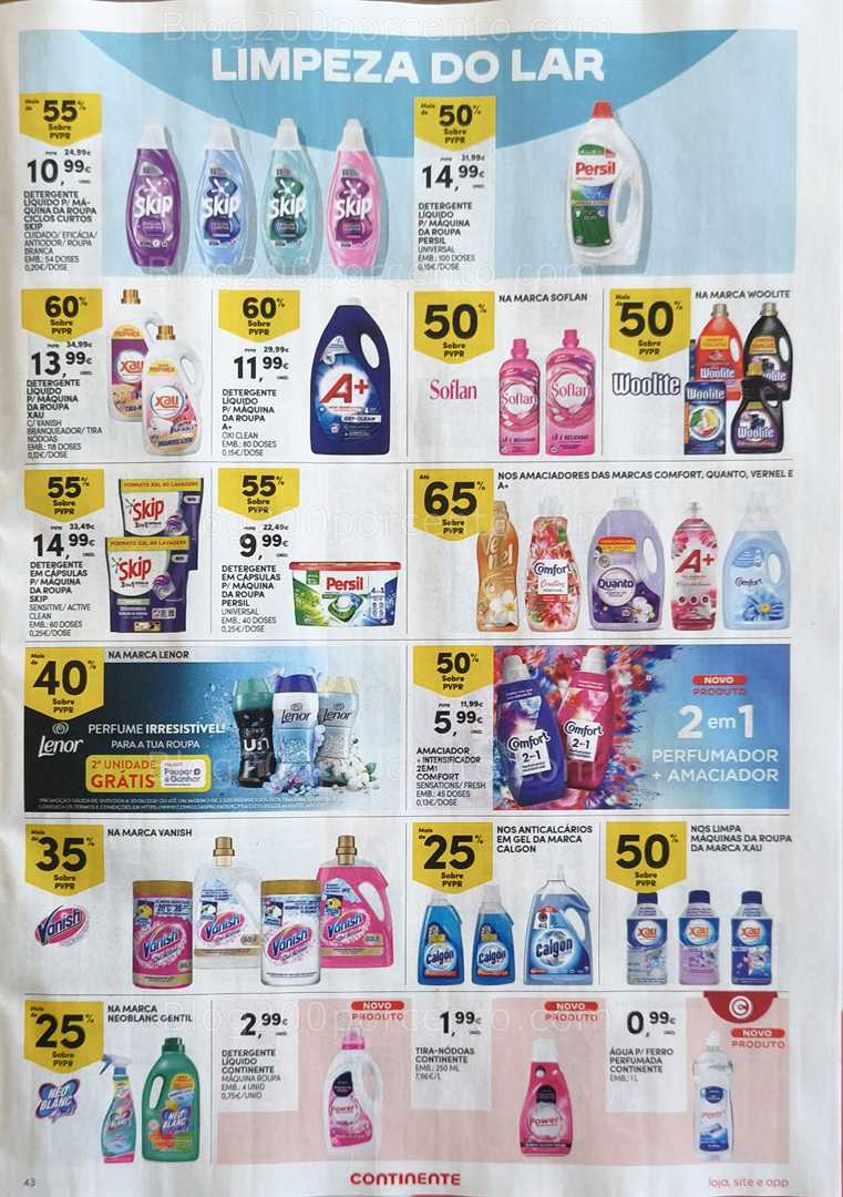 Antevisão Folheto CONTINENTE Promoções 17 a 23 fevereiro