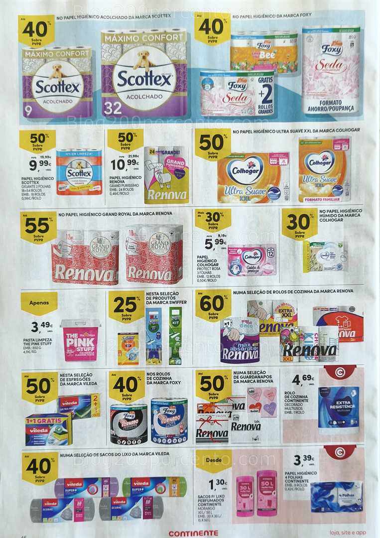 Antevisão Folheto CONTINENTE Promoções 17 a 23 fevereiro