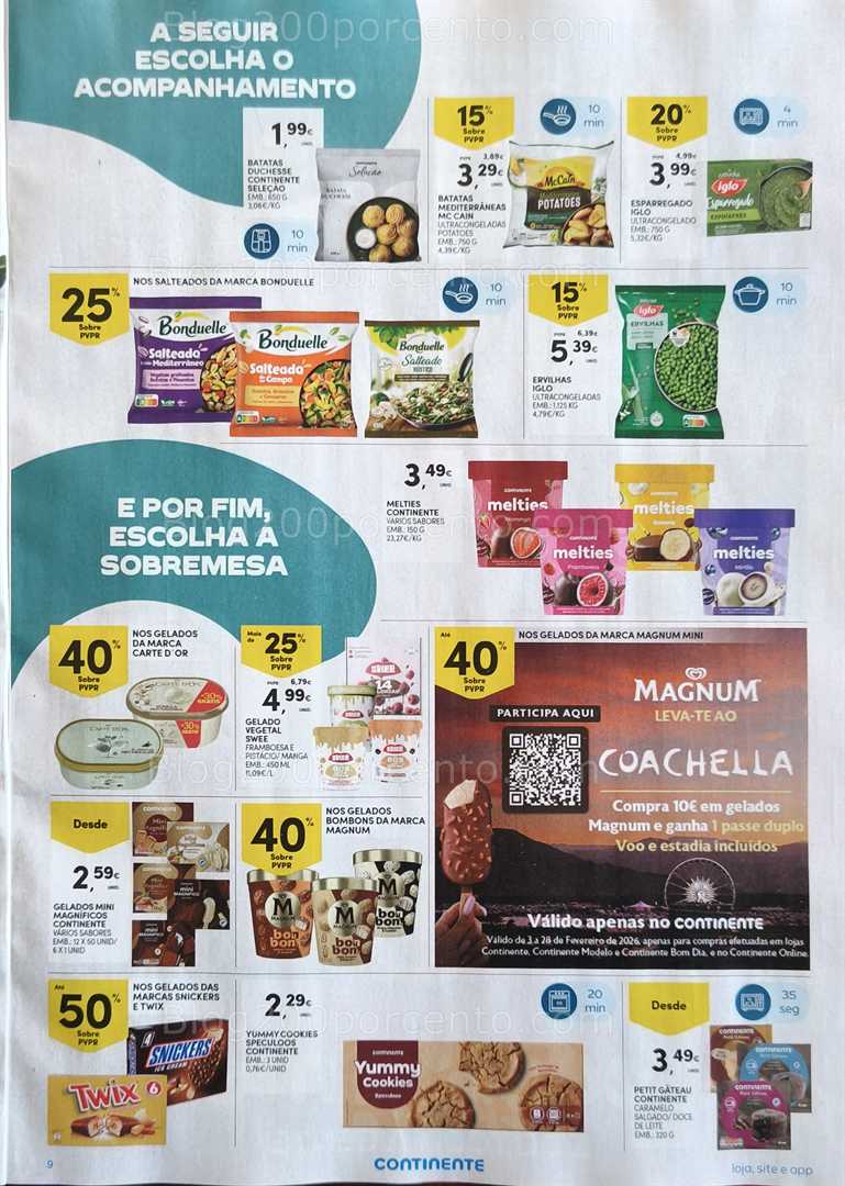 Antevisão Folheto CONTINENTE Promoções 17 a 23 fevereiro