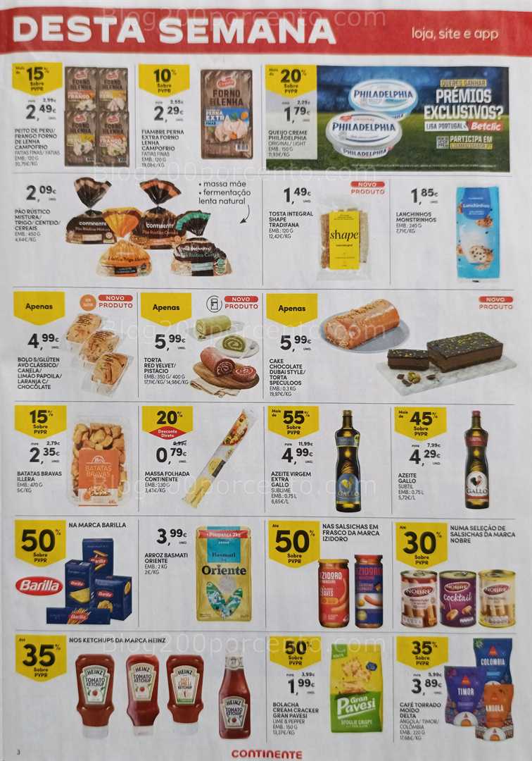 Antevisão Folheto CONTINENTE Promoções Fim de Semana - 13 a 16 fevereiro