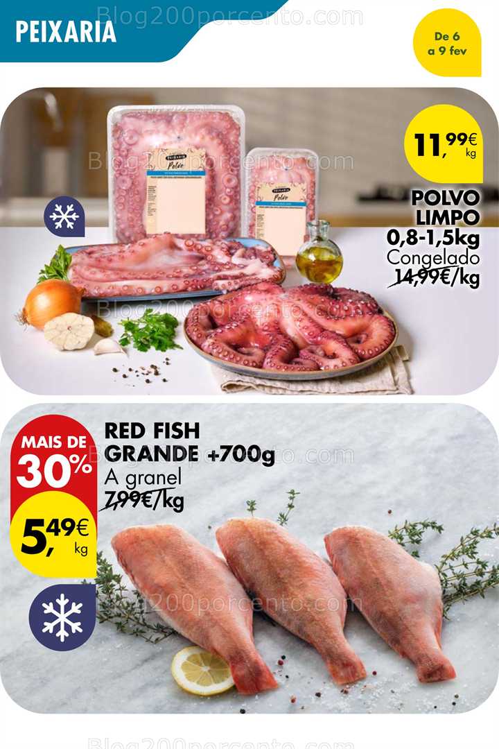 Antevisão Folheto PINGO DOCE Promoções Fim de Semana - 6 a 9 fevereiro