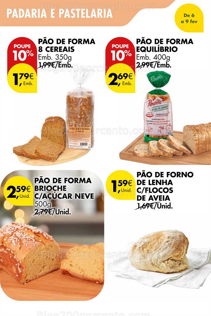 Antevisão Folheto PINGO DOCE Promoções Fim de Semana - 6 a 9 fevereiro