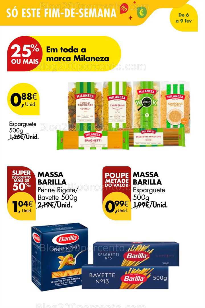 Antevisão Folheto PINGO DOCE Promoções Fim de Semana - 6 a 9 fevereiro